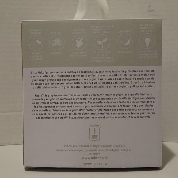 ROBEEZ Pink Red Strawberry First Kicks Patent Leather Sandals Size 0-3 Months - Picture 4 of 5